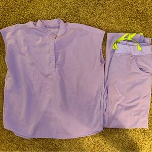 Womens figs scrub set